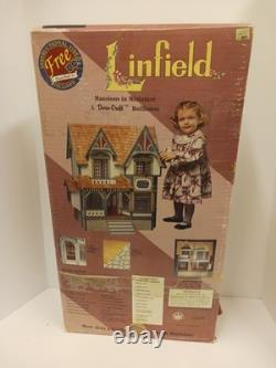 Vintage Dura-Craft Linfield Mansions in Miniature Dollhouse Complete
