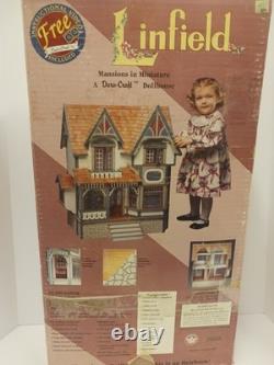 Vintage Dura-Craft Linfield Mansions in Miniature Dollhouse Complete