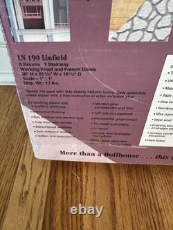 Vintage Dura-Craft Linfield Mansions in Miniature Dollhouse Complete