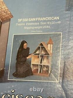 Vintage Dura-Craft Mansions in Miniature San Franciscan Doll House SF-550