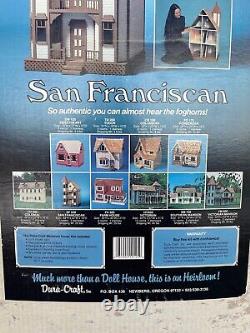 Vintage Dura-Craft Mansions in Miniature San Franciscan Doll House SF-550 NEW