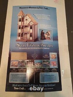 Vintage Dura-Craft Mansions in Miniature San Franciscan Doll House W Furniture