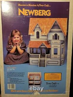 Vintage Dura Craft Victorian Dollhouse Kit NB180 Newberg New Old Stock Sealed