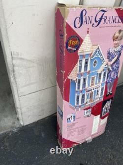 Vintage Dura-Craft Wood Dollhouse Kit San Franciscan Mansion SF 555