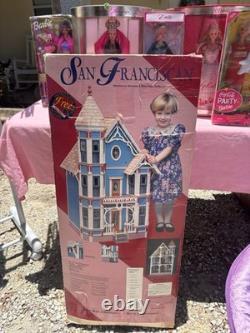 Vintage Dura-Craft Wood Dollhouse Kit San Franciscan Mansion SF 555 NOS