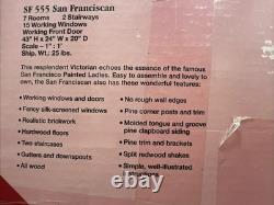 Vintage Dura-Craft Wood Dollhouse Kit San Franciscan Mansion SF 555 NOS