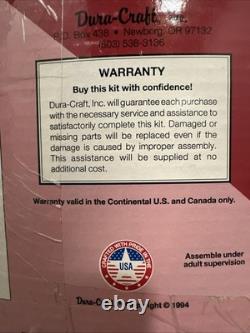 Vintage Dura-Craft Wood Dollhouse Kit San Franciscan Mansion SF 555 NOS