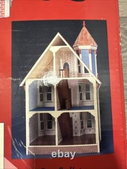 Vintage Dura-Craft Wood Dollhouse Kit San Franciscan Mansion SF 555 NOS