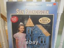 Vintage Dura-Craft Wood Dollhouse Kit San Franciscan Mansion SF 557 NOS Open Box