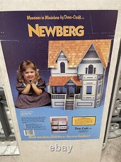 Vintage Dura-Craft Wood Dollhouse Kit The Newberg NB 180 Sealed