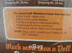 Vintage Dura-craft Victorian Mansion Vm-800 Dollhouse Complete Huge Free Ship