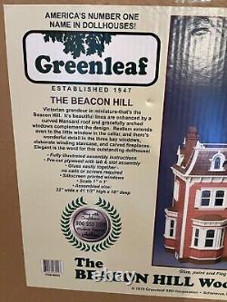 Vintage Greenleaf Dollhouse Kit The Beacon Hill open box P3641