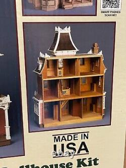 Vintage Greenleaf Dollhouse Kit The Beacon Hill open box P3641