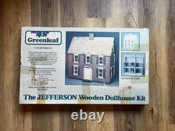Vintage Greenleaf THE JEFFERSON Dollhouse Kit 1983 New (opened box but new)