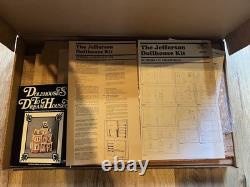 Vintage Greenleaf THE JEFFERSON Dollhouse Kit 1983 New (opened box but new)
