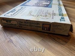Vintage Greenleaf THE JEFFERSON Dollhouse Kit 1983 New (opened box but new)