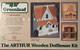 Vintage Greenleaf The Arthur Wooden Dollhouse Kit With Box 1981 #8021 NOS