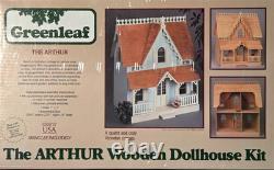 Vintage Greenleaf The Arthur Wooden Dollhouse Kit With Box 1981 #8021 NOS