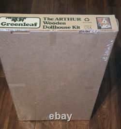 Vintage Greenleaf The Arthur Wooden Dollhouse Kit With Box 1981 #8021 NOS