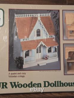 Vintage Greenleaf The Arthur Wooden Dollhouse Kit With Box 1981 #8021 NOS