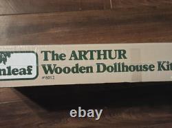 Vintage Greenleaf The Arthur Wooden Dollhouse Kit With Box 1981 #8021 NOS