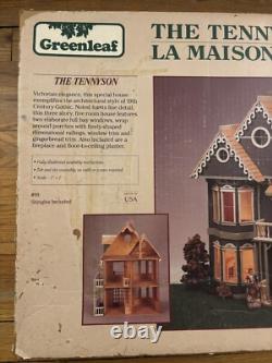 Vintage Greenleaf The Tennyson Wood Dollhouse Kit #99