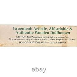 Vintage Greenleaf The Tennyson Wood Dollhouse Kit #99 FACTORY SEALED BOX