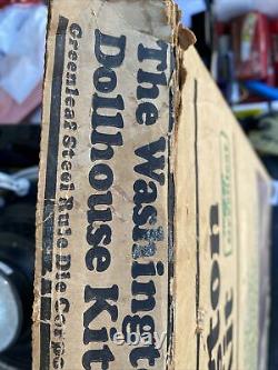 Vintage Greenleaf The Washington Dollhouse Kit, New In Box
