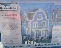 Vintage Greenleaf WILLOWCREST Wooden Dollhouse Kit Sealed in Box