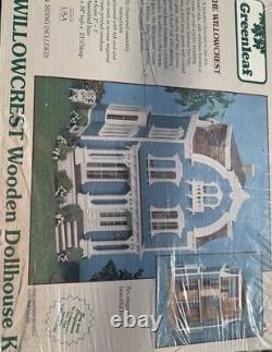 Vintage Greenleaf WILLOWCREST Wooden Dollhouse Kit Sealed in Box