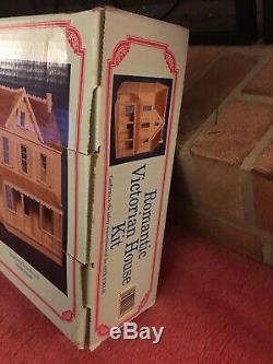 Vintage Hofco Dollhouse Romantic Victorian House Kit Model CK 420 Unbuilt NIB