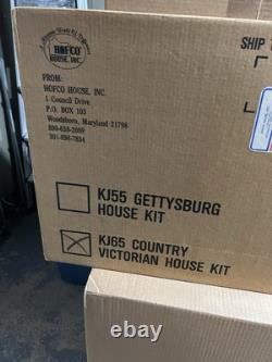 Vintage Hofco Wood Dollhouse THE JUNIOR COLLECTOR SERIES Country Victorian Kj65