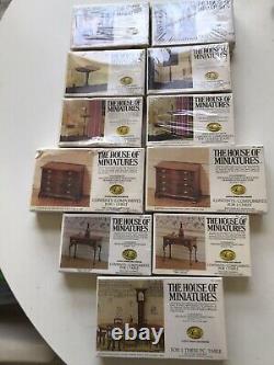 Vintage House of Miniatures Furniture Kits