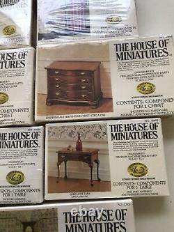 Vintage House of Miniatures Furniture Kits
