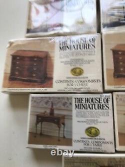 Vintage House of Miniatures Furniture Kits