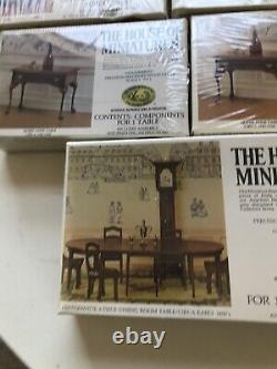 Vintage House of Miniatures Furniture Kits