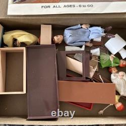 Vintage Irwin MCM Interior Decorator Dollhouse Set/kits Original Boxes