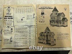 Vintage Little Orphan Annie Victorian Wood Dollhouse New in box Kit 901