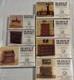Vintage Lot (7) The House of Miniatures Kits 1/12 Scale Dollhouse Furniture NEW