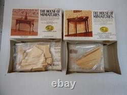 Vintage Lot X-Acto House of Minatures Dollhouse Kits, Unassembled, some sealed