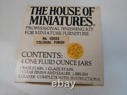 Vintage Lot X-Acto House of Minatures Dollhouse Kits, Unassembled, some sealed