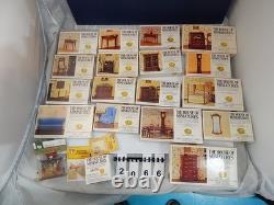 Vintage Lot X-Acto House of Minatures Dollhouse Kits, Unassembled, some sealed