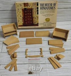 Vintage Lot of 11 The House of Miniatures Doll Dollhouse Furniture Kits 112 80s