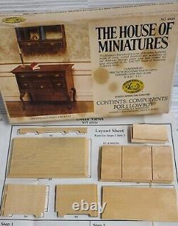 Vintage Lot of 11 The House of Miniatures Doll Dollhouse Furniture Kits 112 80s