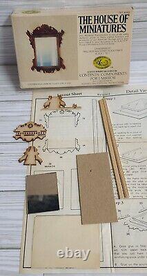 Vintage Lot of 11 The House of Miniatures Doll Dollhouse Furniture Kits 112 80s