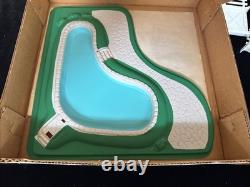 Vintage Louis Marx Dollhouse Pool & Playground Add On Kit Rare NOS OPEN BOX