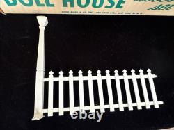 Vintage Louis Marx Dollhouse Pool & Playground Add On Kit Rare NOS OPEN BOX