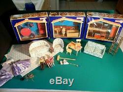 Vintage Lundby Dollhouse Furniture with other nice pieces over 100 pieces