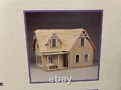 Vintage NEW 1989 GG Products Dollhouse & Furniture Kit The Country House USA