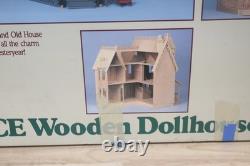 Vintage New / NOS Unbuilt The Pierce Wooden Dollhouse Kit by Greenleaf 8011 USA